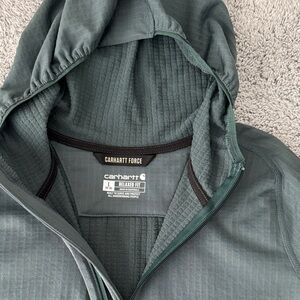 Carhartt Women’s Force Relaxed Fit 1/2 Zip Hooded Pullover